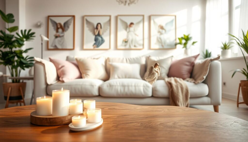 serene angelic home decor