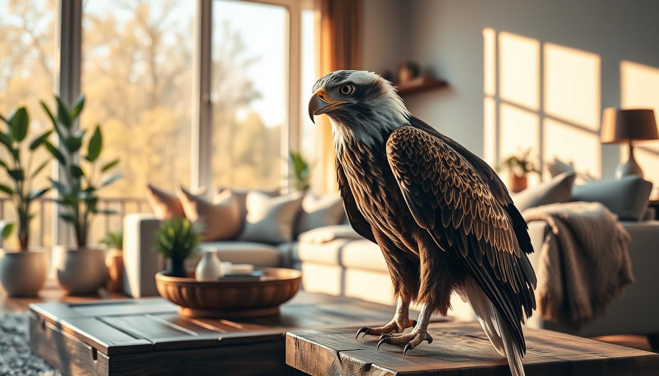 home interior eagle picture
